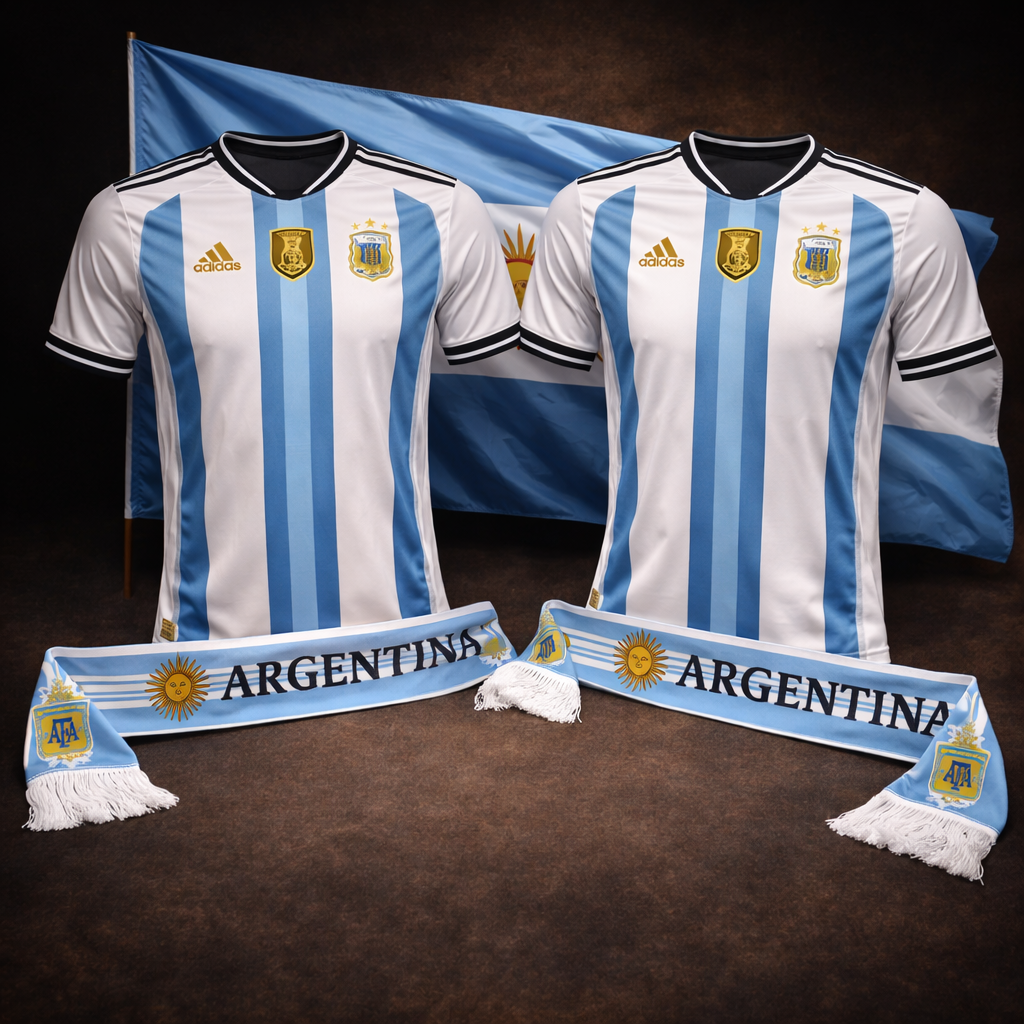 Kit União Nacional Argentina 2026 - Edição Casal