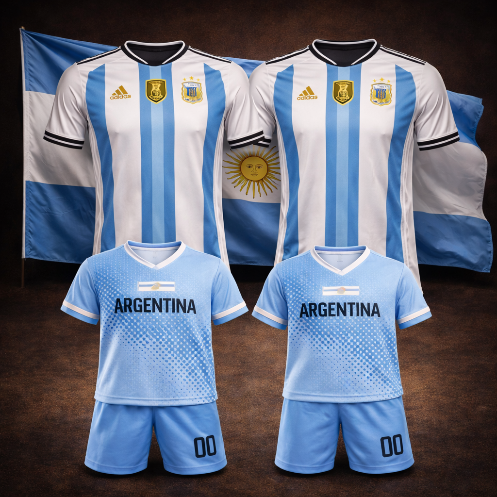 Kit Legado Argentina 2026 – Edição Família